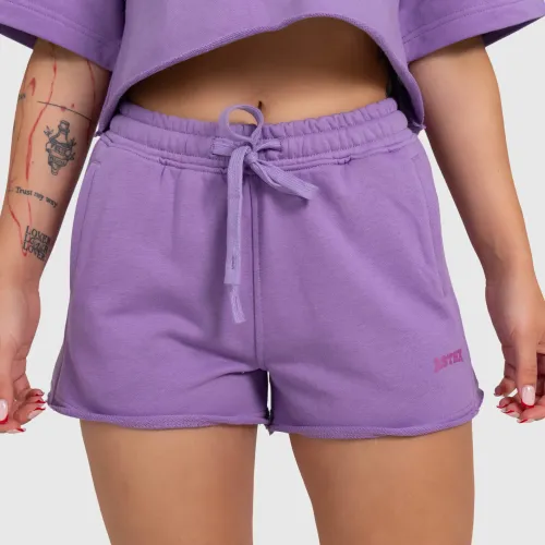 Női short Iron Aesthetics Heavy-Terry, lila