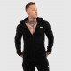 Cipzáros fitness pulóver Iron Aesthetics Round, fekete
