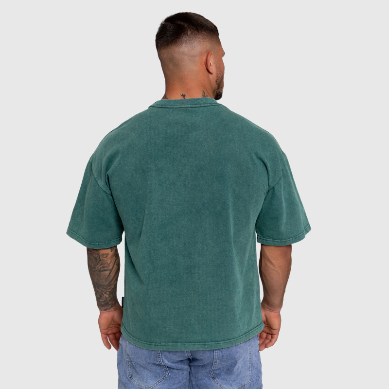 Férfi póló Iron Aesthetics ASTHX, washed black · záber 7