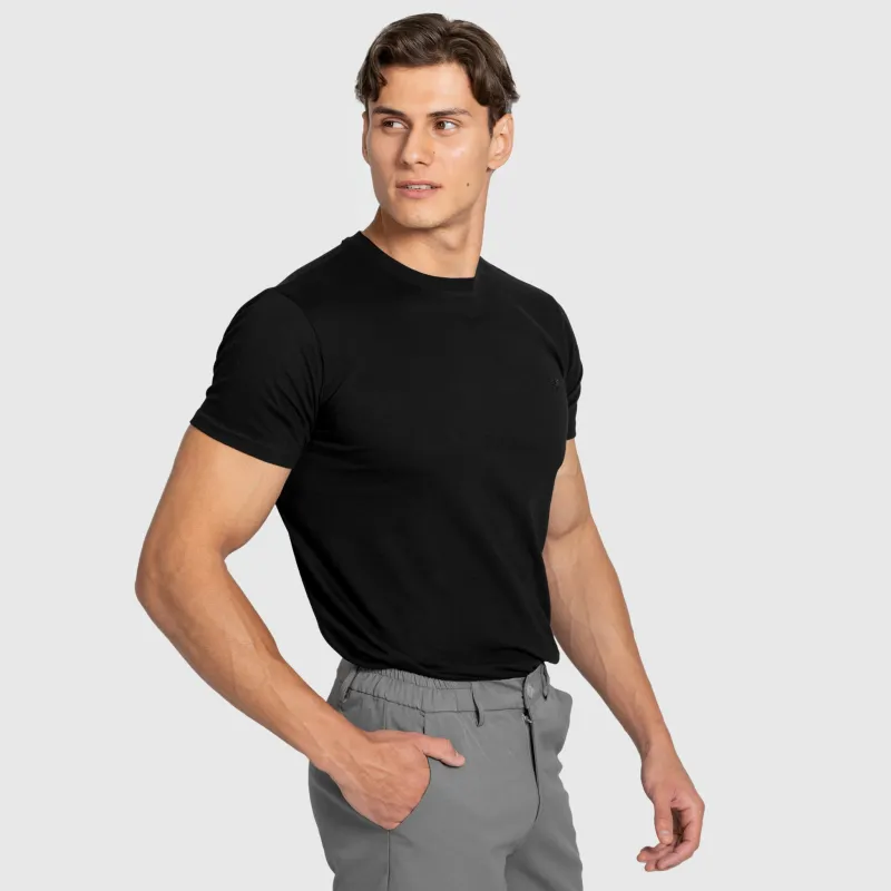 Férfi póló Iron Aesthetics Finest, fekete-3