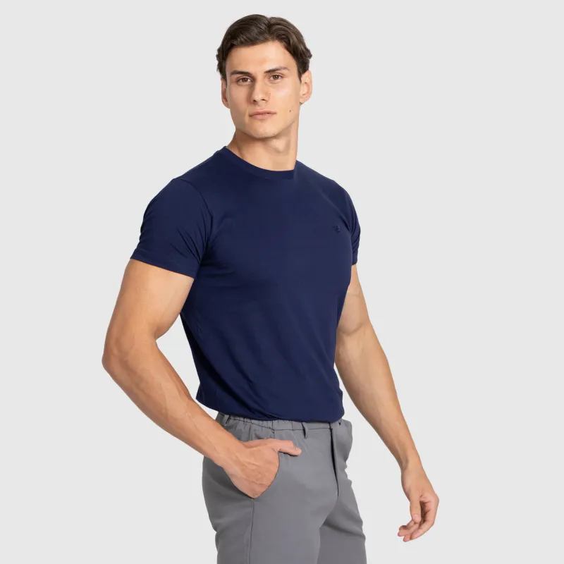 Férfi póló Iron Aesthetics Finest, navy-3