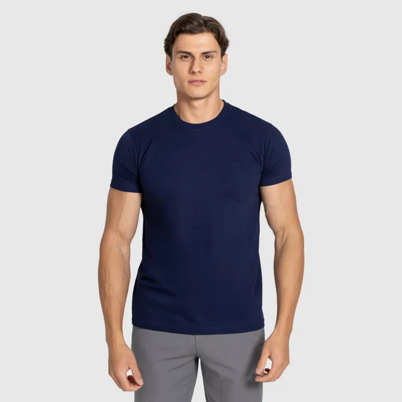 Férfi póló Iron Aesthetics Finest, navy-1