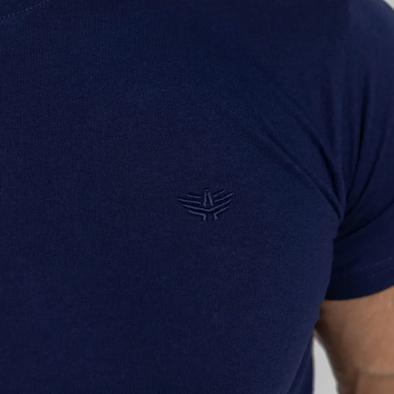 Férfi póló Iron Aesthetics Finest, navy-5