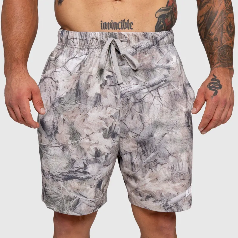 Férfi short Iron Aesthetics Camo tree, light-1