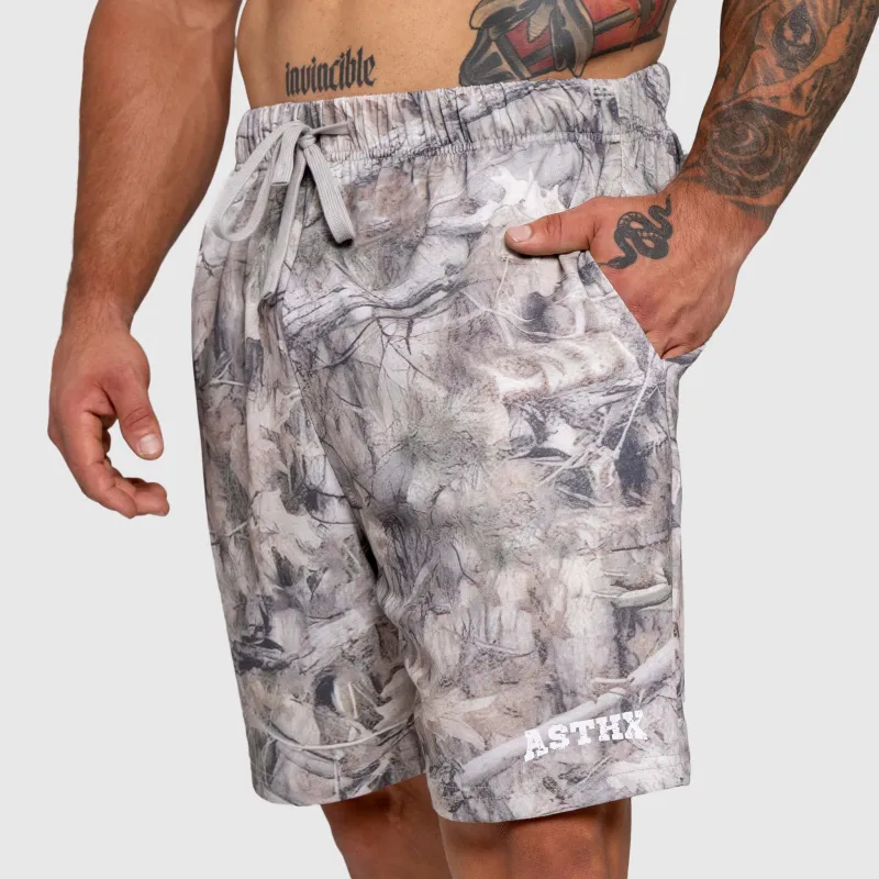 Férfi short Iron Aesthetics Camo tree, light-2