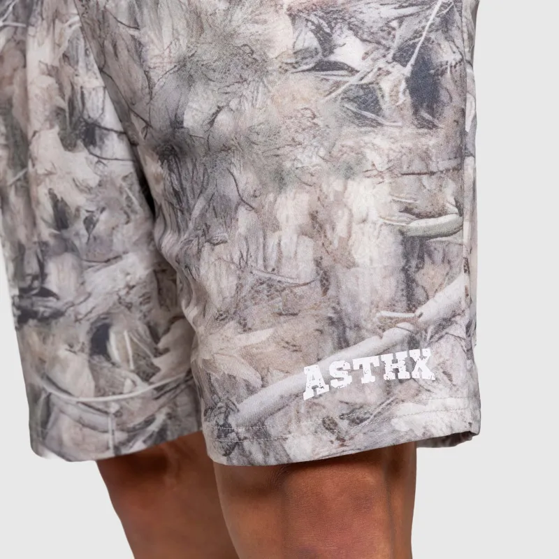 Férfi short Iron Aesthetics Camo tree, light-3