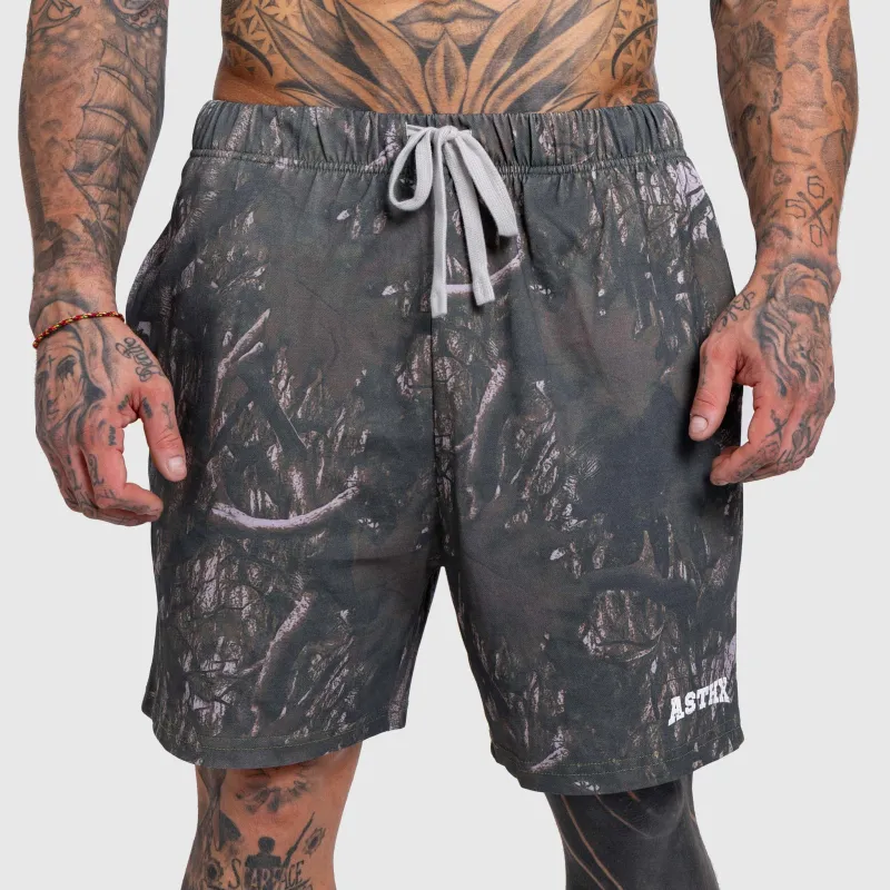 Férfi terepmintás szett Iron Aesthetics Camo tree, dark-9