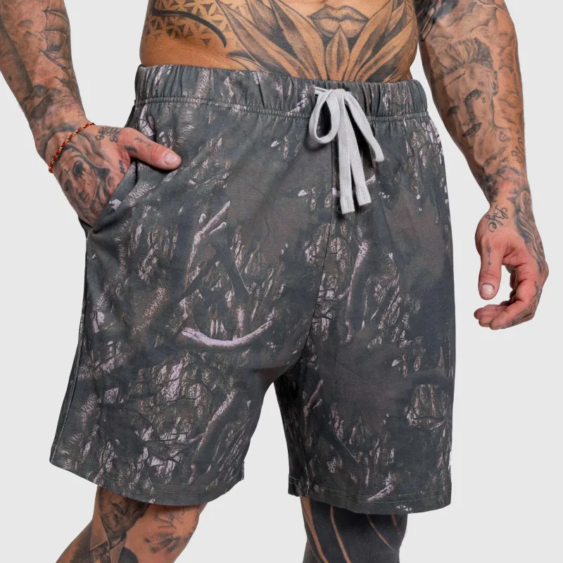Férfi terepmintás szett Iron Aesthetics Camo tree, dark-10