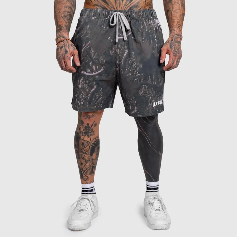 Férfi terepmintás szett Iron Aesthetics Camo tree, dark-14