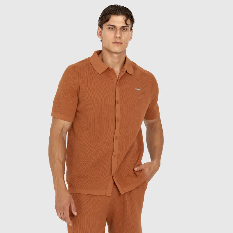 Férfi kötött szett Iron Aesthetics Vibe, rusty-3