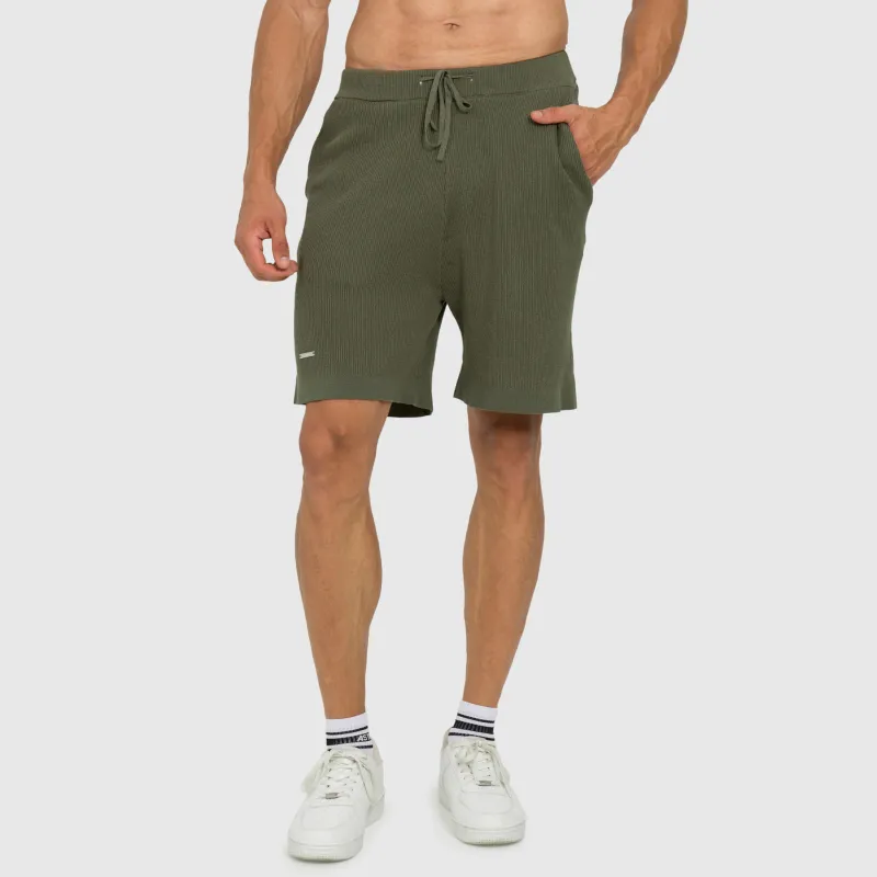 Férfi kötött szett Iron Aesthetics Vibe, zöld-12