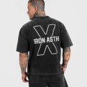 Férfi póló Iron Aesthetics X Washed, fekete