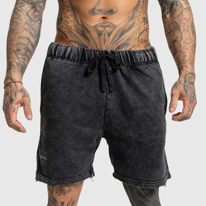 Férfi szett Iron Aesthetics X Washed, fekete-9