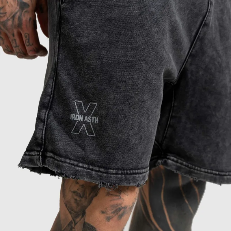 Férfi szett Iron Aesthetics X Washed, fekete-11