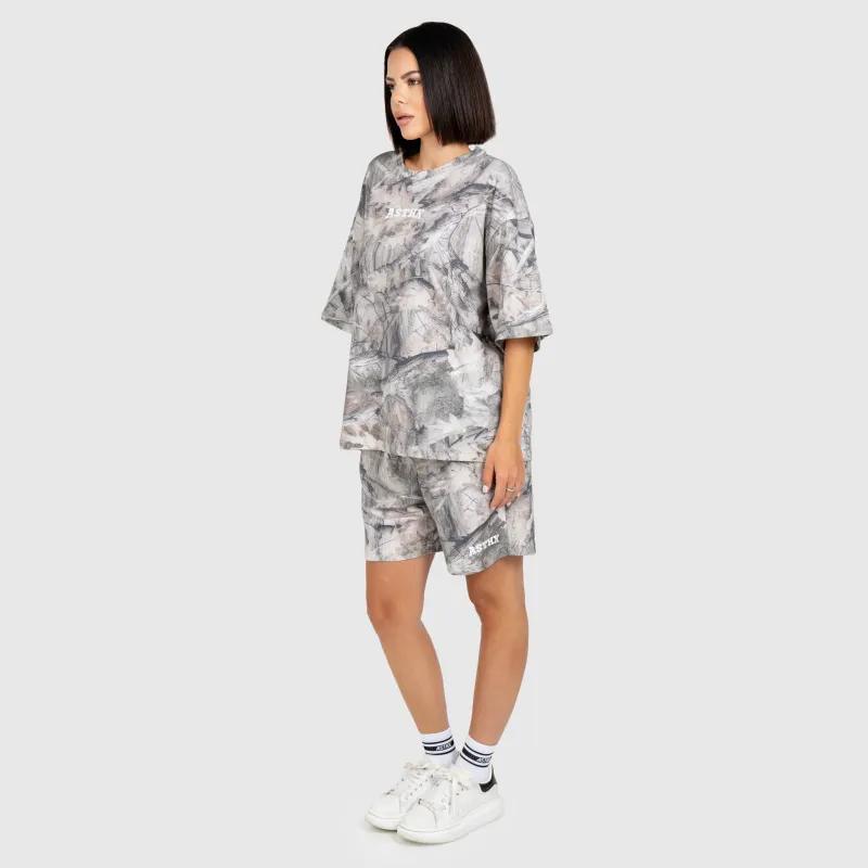 Női póló Iron Aesthetics Camo tree, light-12