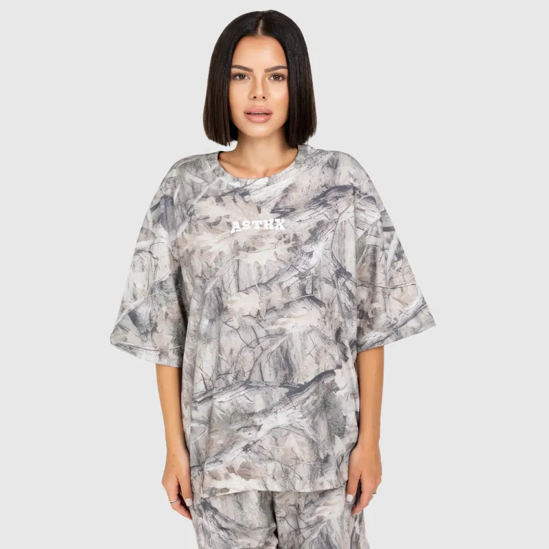 Női póló Iron Aesthetics Camo tree, light-8