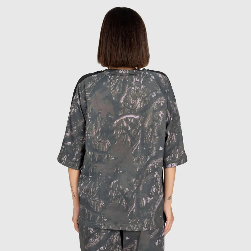 Férfi terepmintás szett Iron Aesthetics Camo tree, dark-25