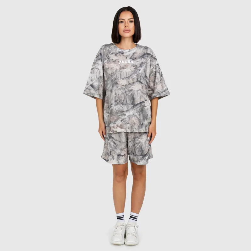 Férfi terepmintás szett Iron Aesthetics Camo tree, light-28