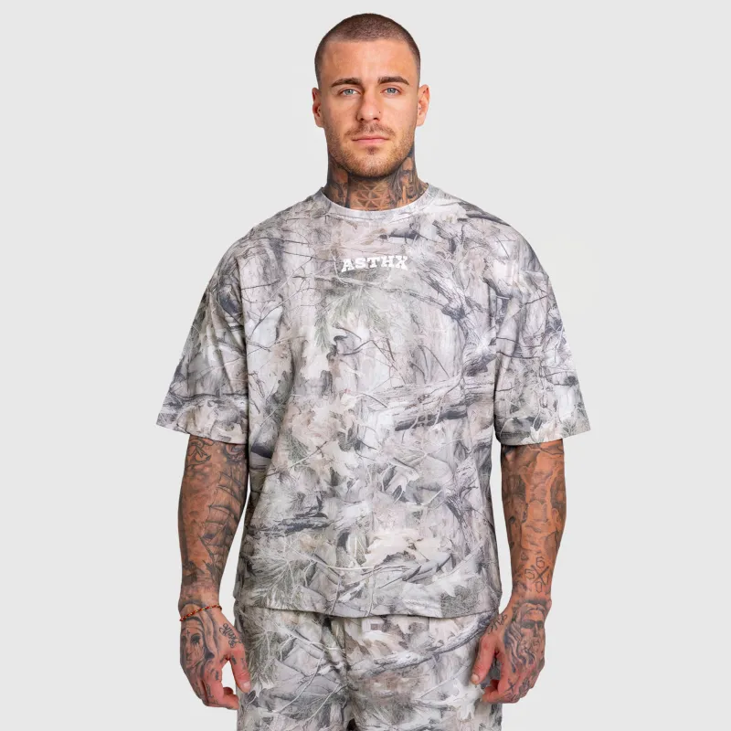 Férfi póló Iron Aesthetics Camo tree, light-1