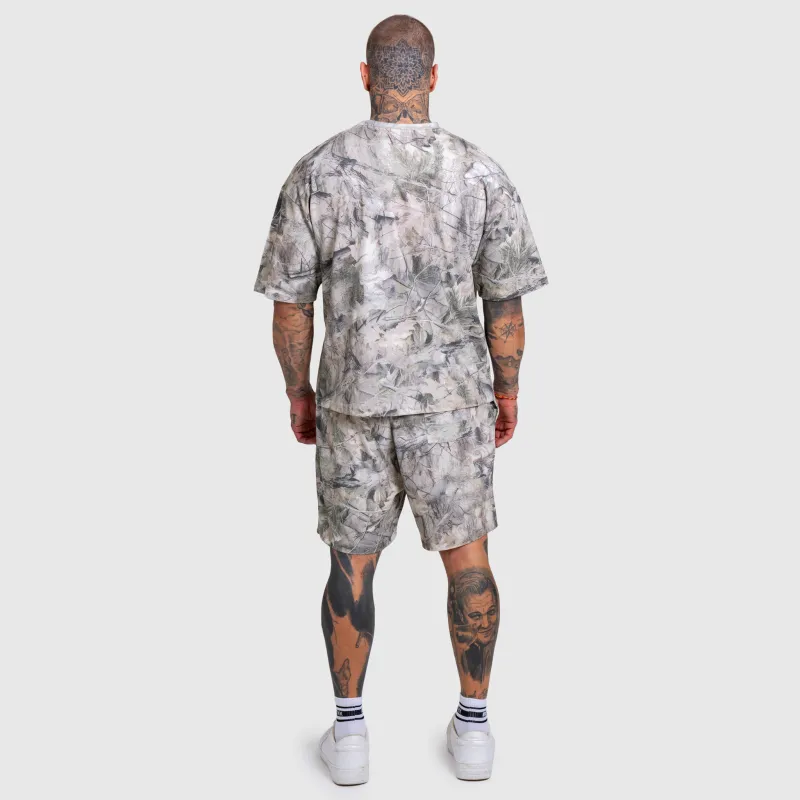 Férfi terepmintás szett Iron Aesthetics Camo tree, light-14