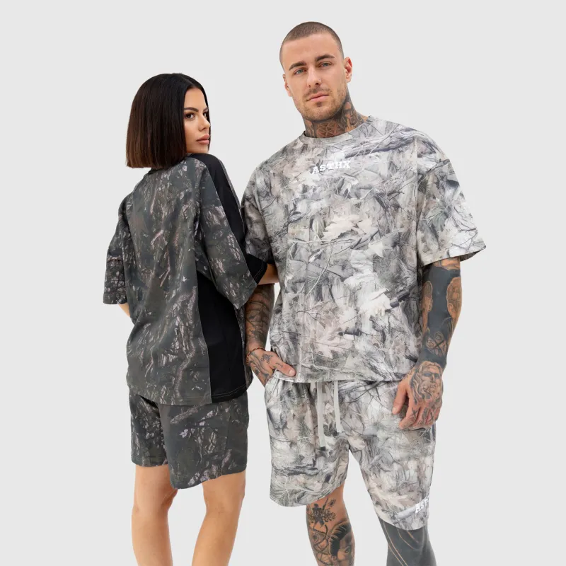 Férfi terepmintás szett Iron Aesthetics Camo tree, light-15