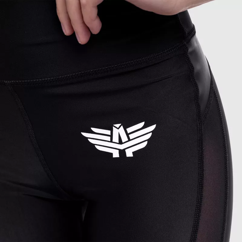 Női leggings NET - Iron Aesthetics, fekete-4