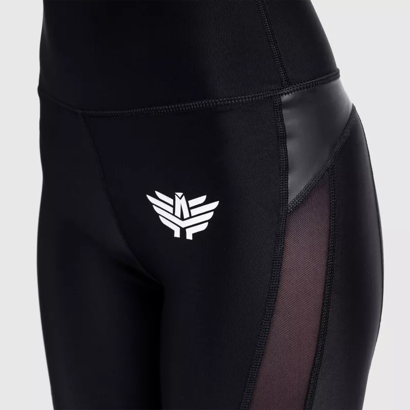 Női leggings NET - Iron Aesthetics, fekete-5