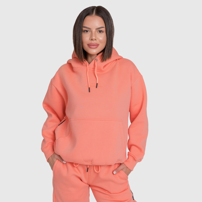 Női oversize szett Iron Aesthetics Cargo, lazacszín · záber 9