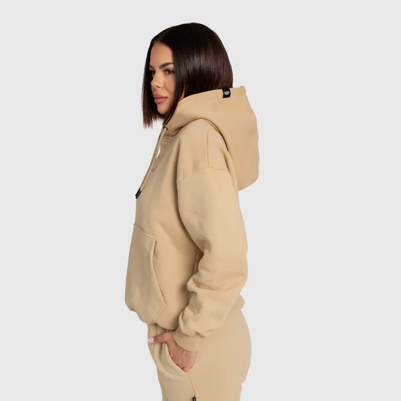 Női oversize szett Iron Aesthetics Cargo, bézs-12