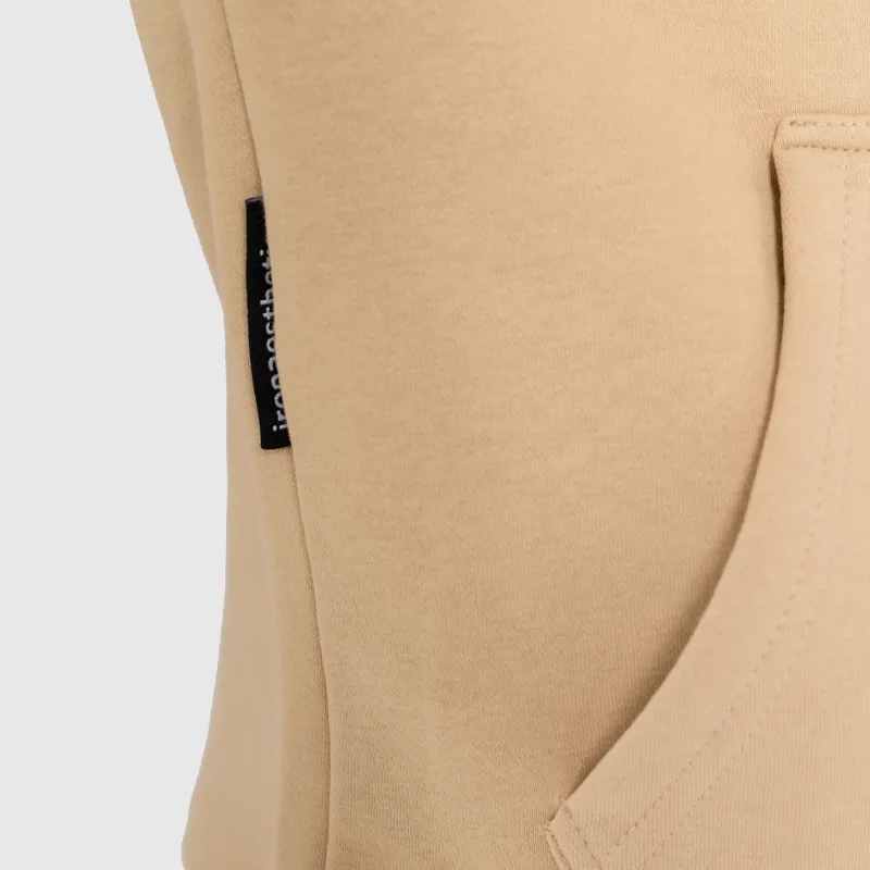 Női oversize szett Iron Aesthetics Cargo, bézs-16