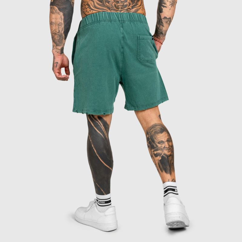 Férfi rövidnadrág Iron Aesthetics ASTHX, washed black · záber 9