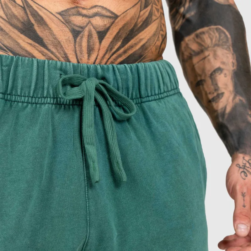 Férfi rövidnadrág Iron Aesthetics ASTHX, washed green-16