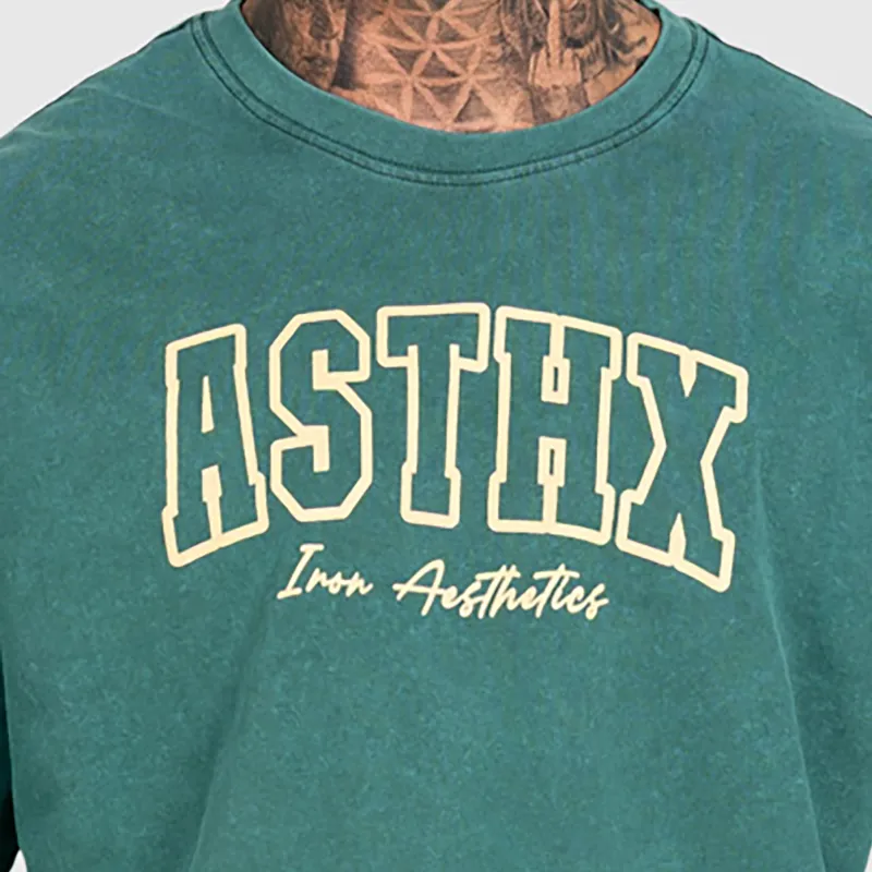 Férfi szett Iron Aesthetics ASTHX, washed green-7
