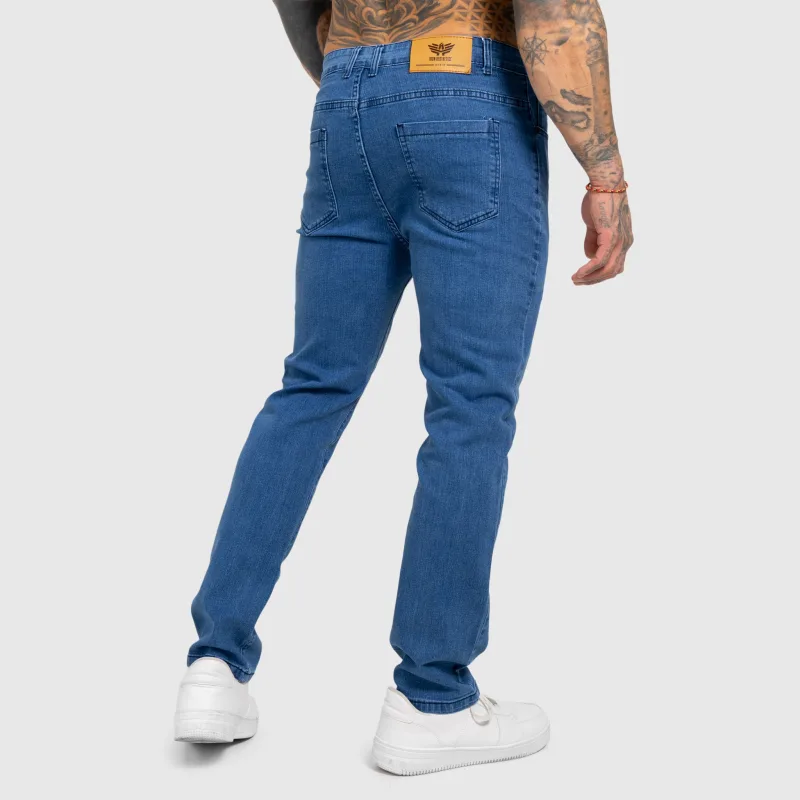 Férfi farmernadrág Iron Aesthetics Urban, sötétkék-6