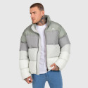 Férfi dzseki Iron Aesthetics Block Puffer, green