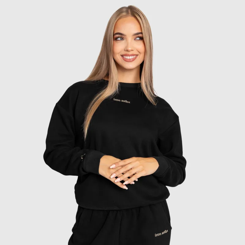Női melegítőszett Iron Aesthetics Lift & Glow, black-3