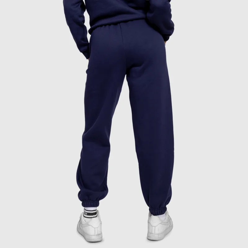 Női melegítőszett Iron Aesthetics Fitness Club, navy-11
