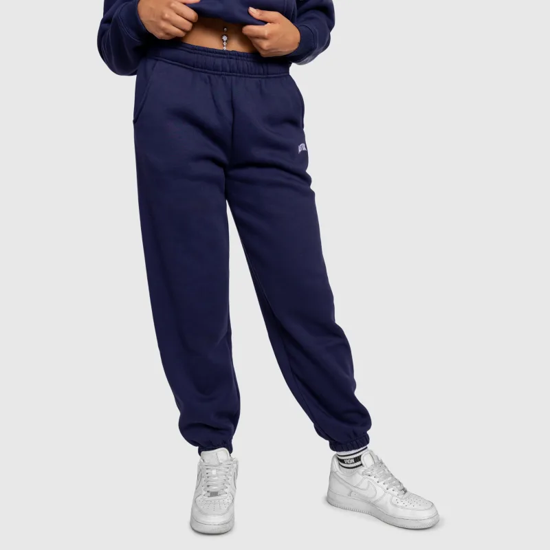Női melegítőszett Iron Aesthetics Fitness Club, navy-10