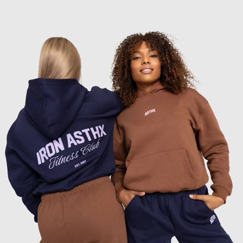 Női pulóver Iron Aesthetics Fitness Club, navy-13