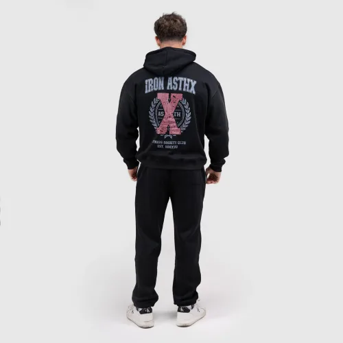 Férfi melegítőszett Iron Aesthetics X-Society, fekete