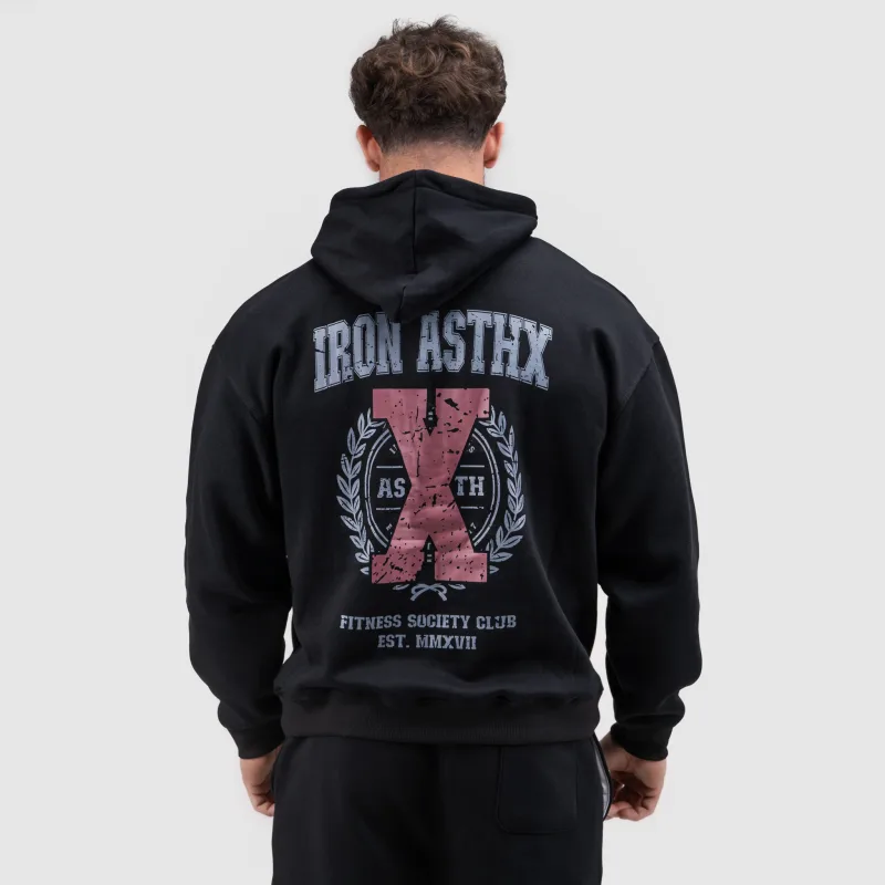 Férfi melegítőszett Iron Aesthetics X-Society, fekete-9
