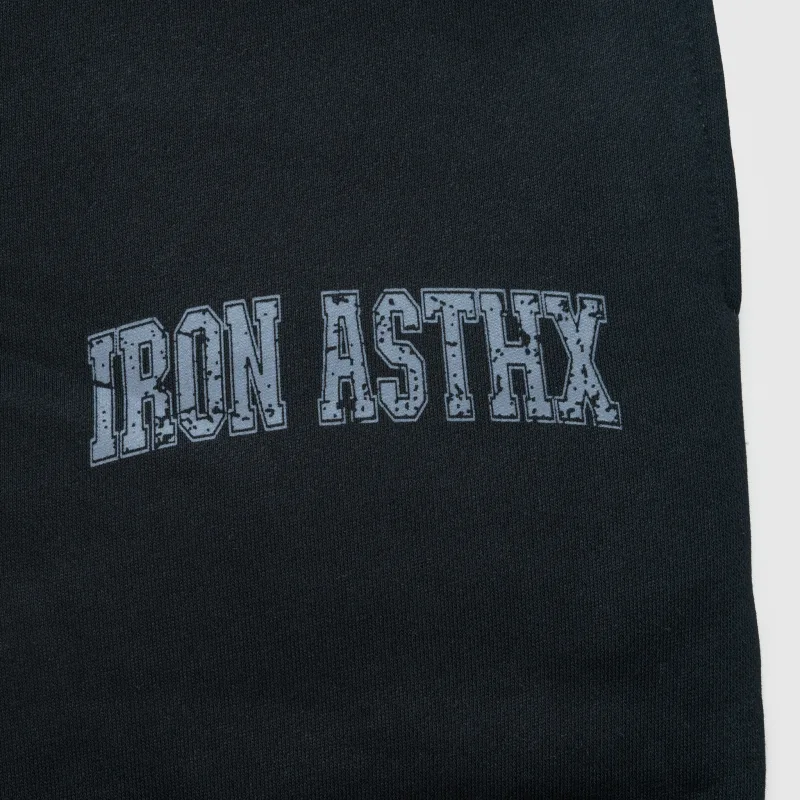 Férfi melegítőnadrág Iron Aesthetics X-Society, fekete-7