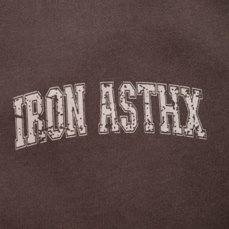 Férfi melegítőnadrág Iron Aesthetics X-Society, barna-7