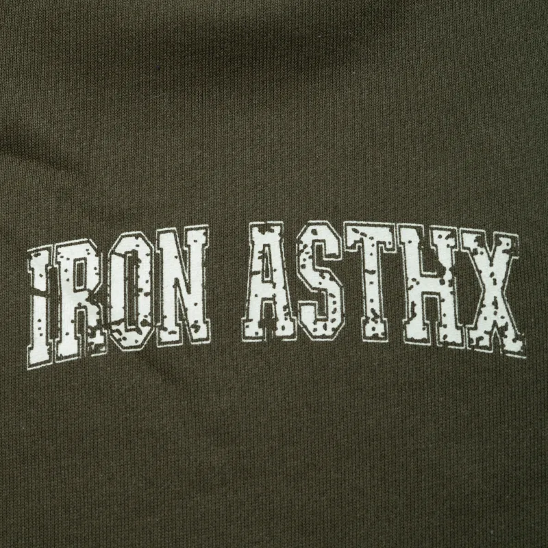 Férfi melegítőnadrág Iron Aesthetics X-Society, zöld-5