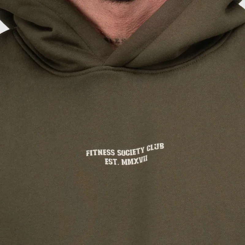 Férfi melegítőszett Iron Aesthetics X-Society, zöld-9