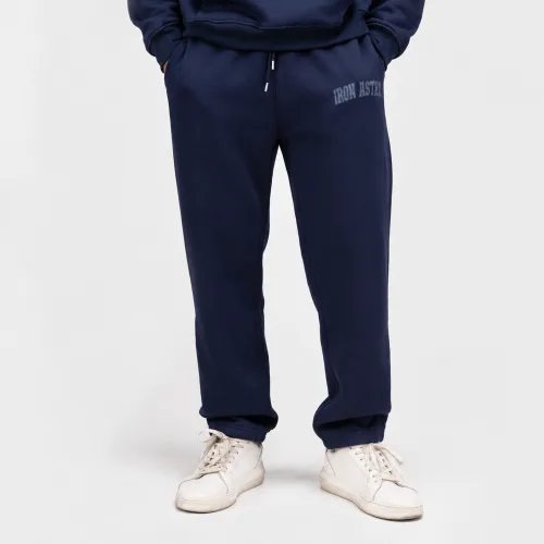 Férfi melegítőnadrág Iron Aesthetics X-Society, navy