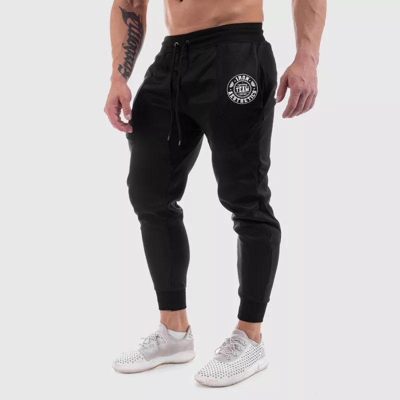 Jogger melegítő Iron Aesthetics Circle Star, fekete-1
