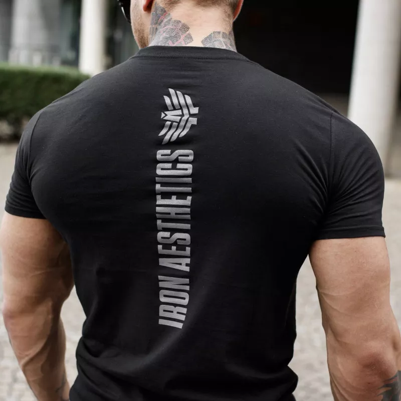 Ultrasoft póló Iron Aesthetics Skull, B&G-5