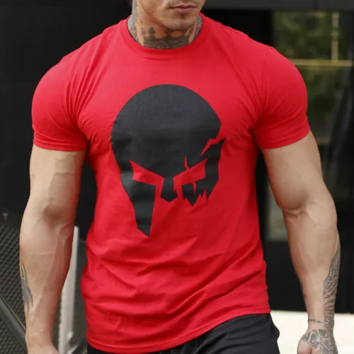 Ultrasoft póló Skull, piros