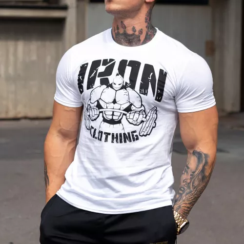UltraSoft póló IRON MAN, fehér